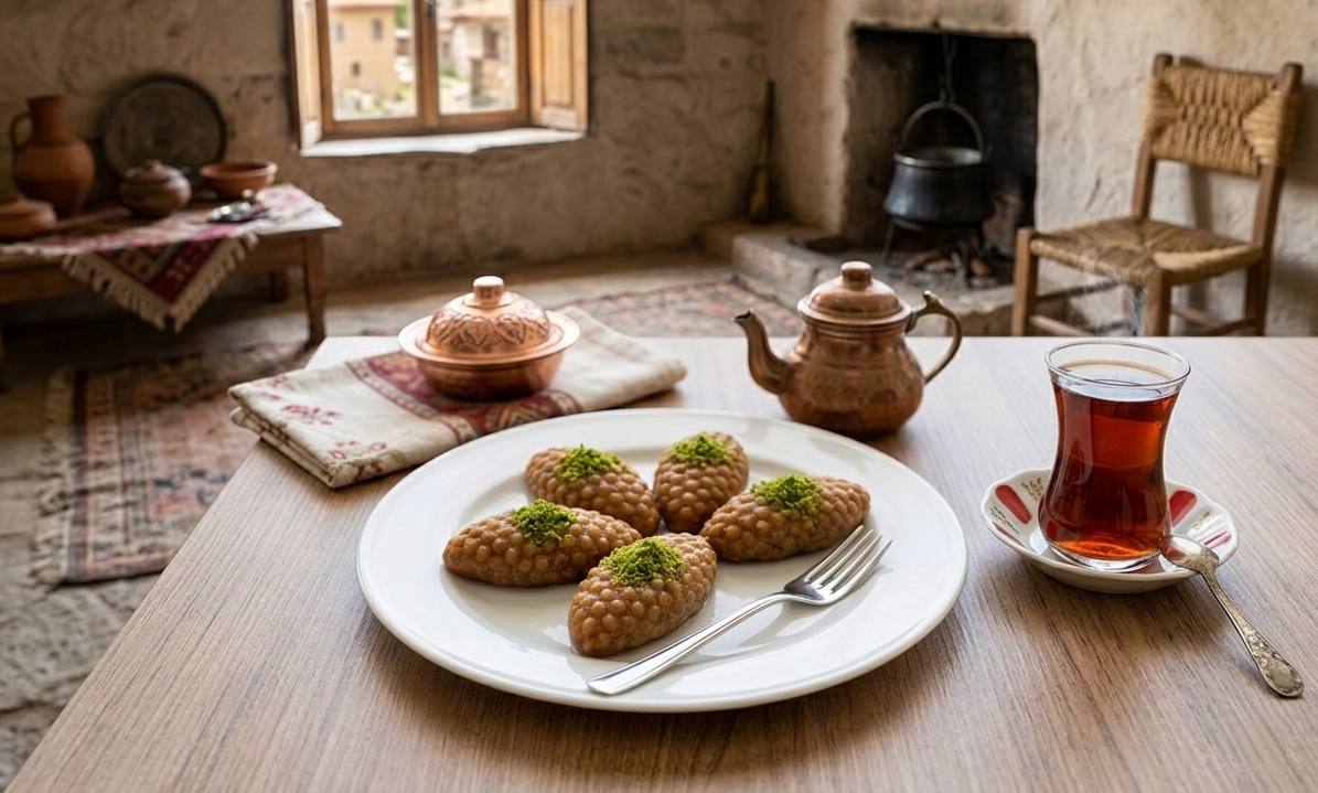 Kalburabastı (Hurma Tatlısı)